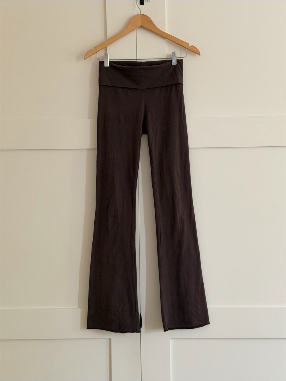 PRELOVED Skims Cotton Jersey Foldover Pant XS